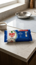 Fairy Kitchen Cleaning Wet Wipes – Antibacterial Grease Removal & Surface Cleaning (99.9% Germ Protection)
