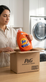 Tide Matic Front Load Liquid Laundry Detergent 850ml – Powerful Stain Remover for Automatic Washing Machines